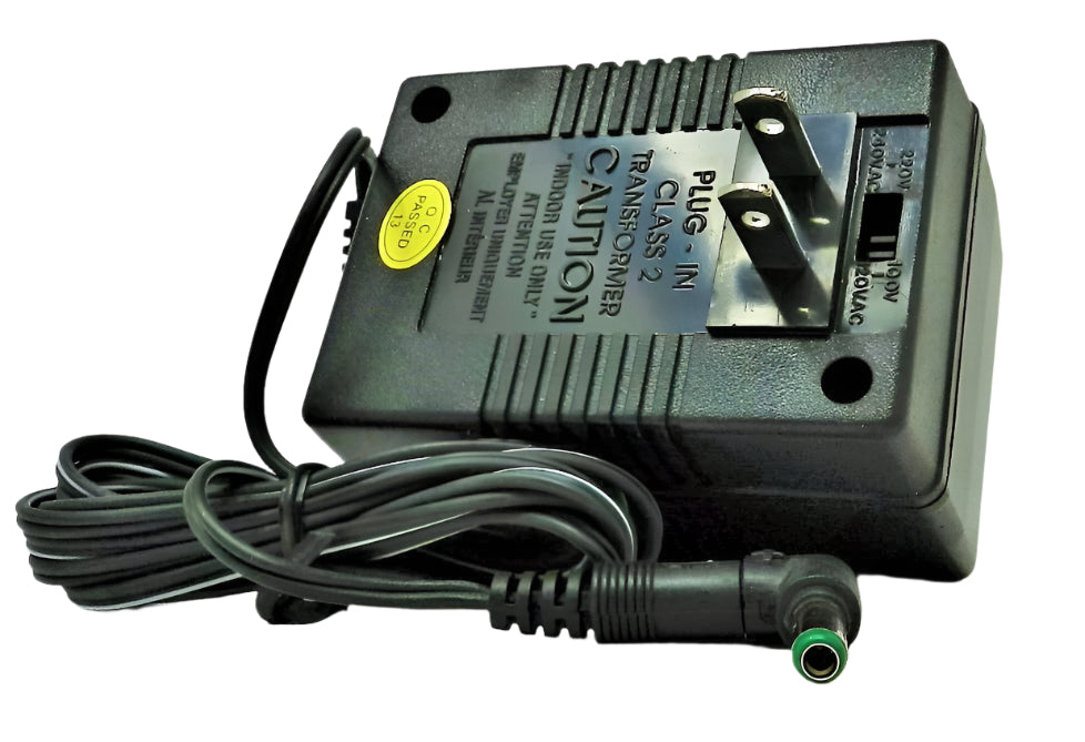 AC-DC Linear Power Supply 12VDC @ 800mA; 2.1 x 5.5mm (+) center polarity; Part # D-12800P - AC-DC PowerShack