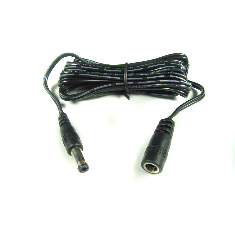 HDCQ 2.1mm x 5.5mm DC Plug Extension Cable