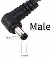 AC-DC Linear Power Supply 9V DC @ 200mA; 1.7 x 4.7mm (+) center polarity - AC-DC PowerShack