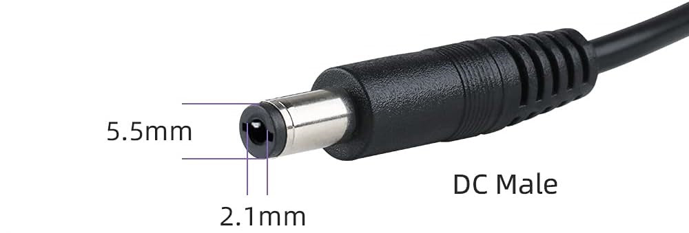 AC-DC Switching Regulated Power Supply 12V DC @ 12500mA; Tinned end wires no DC plug - AC-DC PowerShack