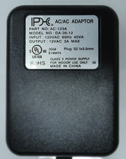 AC-AC Power Supply 12V AC @ 3000mA; 2.1 x 5.5mm - AC-DC PowerShack