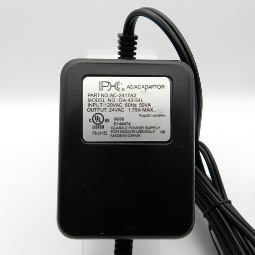 AC-AC Power Supply 24V AC @ 1750mA; 2.1 x 5.5mm - AC-DC PowerShack