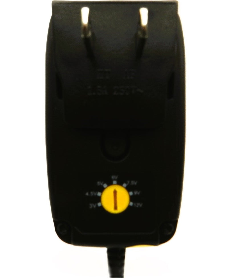 DC Universal Power Adapter Multi Voltage Output: 3.0V DC-12V DC @ 600 mA; 7-plugs - AC-DC PowerShack
