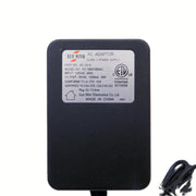 15V 1A AC-DC linear power supply by PHC Enterprise with 2.5mm x 5.5mm center-positive connector, shown in image.