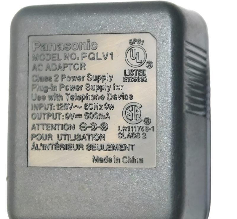 AC-DC Linear Power Supply 9V DC @ 500mA; 2.1 x 5.5mm NEGATIVE center polarity - AC-DC PowerShack