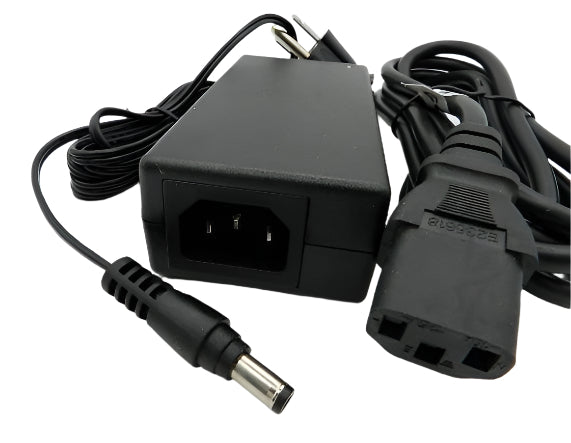 AC-DC Switching Regulated Power Supply 24V DC @ 2500mA; 2.1 x 5.5mm (+) center polarity - AC-DC PowerShack