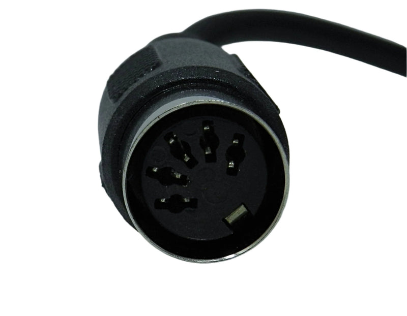 AC-AC Power Supply 24VAC @ 1250mA; DIN-6 Plug for VeriFone Tranz 420 or 460; Part # AC-24CT12X - AC-DC PowerShack