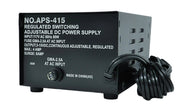 Adjustable 3~15VDC @ 4A DC Regulated Switching Power Supply (BLACK); Part # APS-415 - AC-DC PowerShack