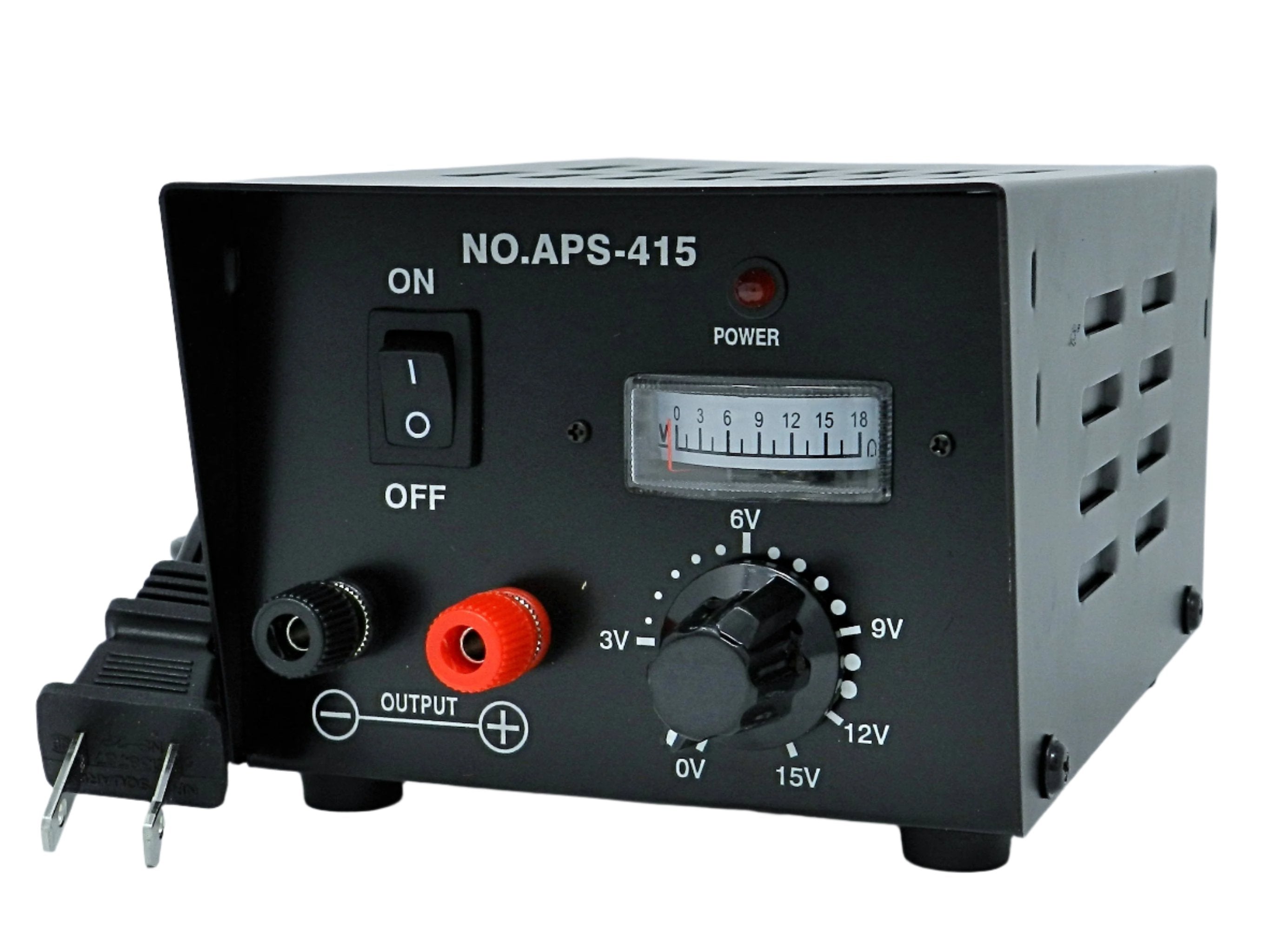 Adjustable DC Regulated Switching Power Supply (BLACK) 3~15VDC