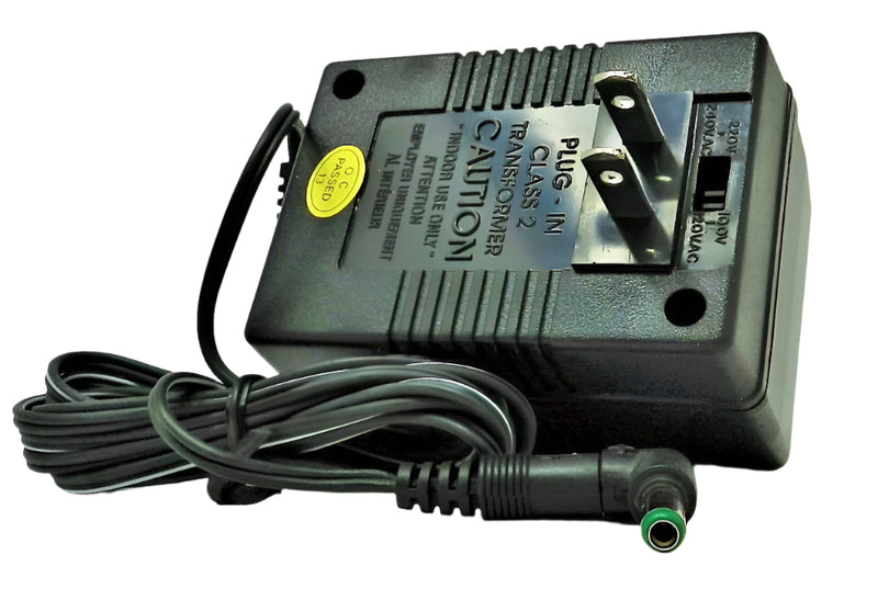 AC-DC Linear Power Supply 12VDC @ 800mA; 2.1 x 5.5mm (+) center polarity; Part # D-12800P - AC-DC PowerShack