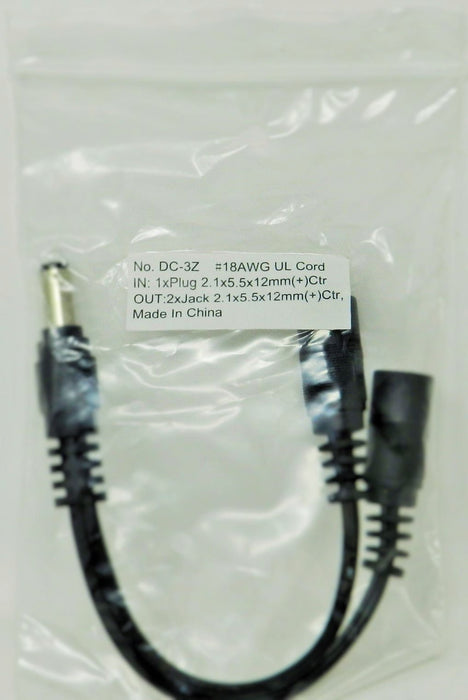 Parts Express 1.3mm X 3.5mm Plug With 6-Foot Cord – 090-484