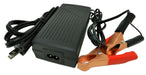 Floating-Smart Charger 12VDC @ 2500mA; Alligator Clips; Part # FC-12250 - AC-DC PowerShack