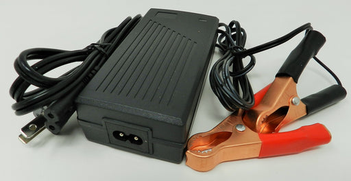Floating-Smart Charger 12VDC @ 2500mA; Alligator Clips; Part # FC-12250 - AC-DC PowerShack