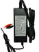 Floating-Smart Charger 24VDC @ 1200mA; Alligator Clips; Part # FC-2412GT - AC-DC PowerShack