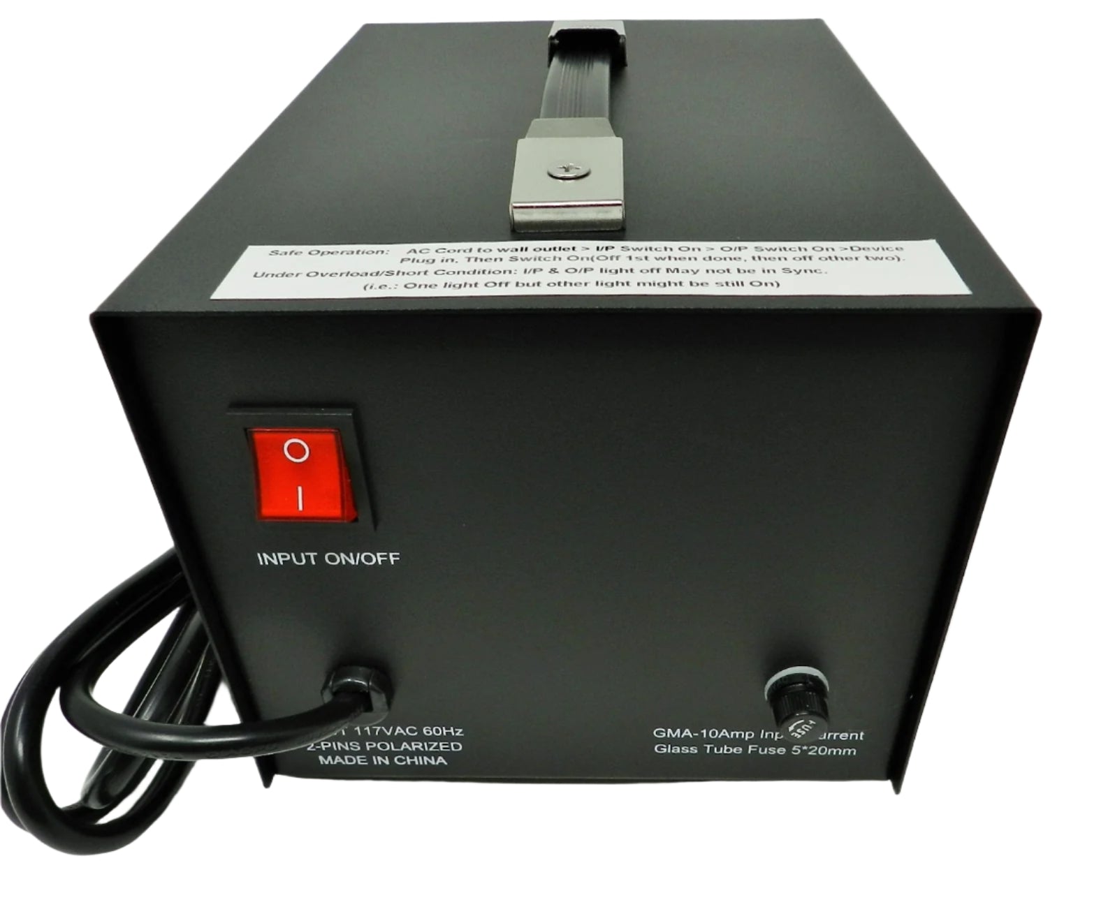 Professional 1000VA Isolation Transformer | 117VAC to 117VAC - ISO