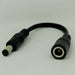 DC Barrel Plug Adapter to 2.5 x 5.5mm plug from 2.5 x 5.5mm; REVERSES the POLARITY - AC-DC PowerShack