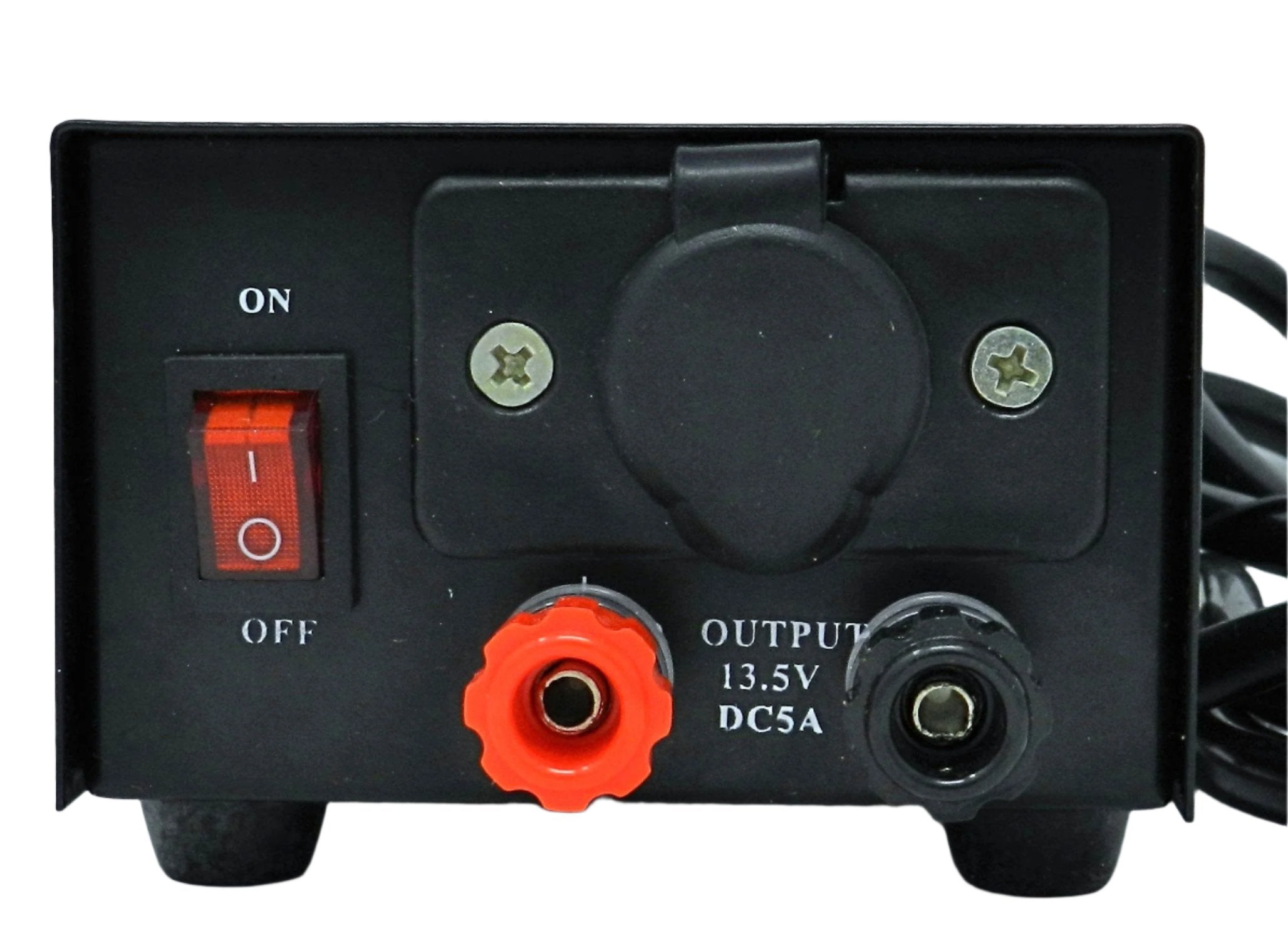 13.8V DC Regulated Bench Power Supply, 5A (7A Peak), Banana Posts ...
