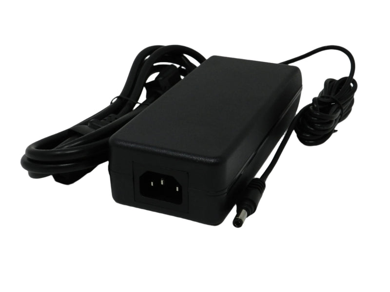 AC-DC Switching Regulated Power Supply 24VDC @ 5000mA; 2.5 x 5.5mm (+) center polarity; Part # SW-245B - AC-DC PowerShack