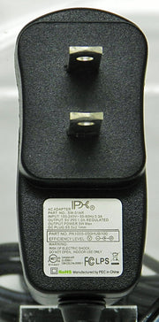 AC-DC Switching Regulated Power Supply 5VDC @ 1000mA; 2.1 x 5.5mm (+) center polarity; Part # SW-51AR - AC-DC PowerShack