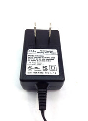 AC-DC Switching Regulated Power Supply 9VDC @ 600mA; 2.1 x 5.5mm NEGATIVE center polarity; Part # SW-9600NL - AC-DC PowerShack