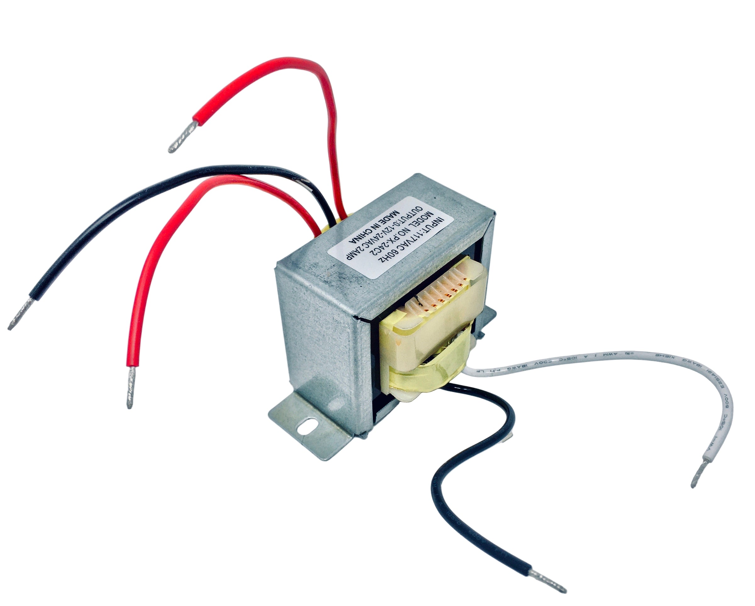 24VCT 24V, 12V Transformer 0-12V-24 CT @ 2A 117VAC to 24VAC or 12VAC ...